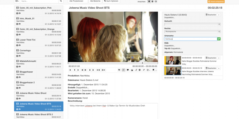 Manage content with medialoopster I Short Demo